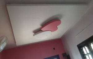 Heart Shape Ceiling Design