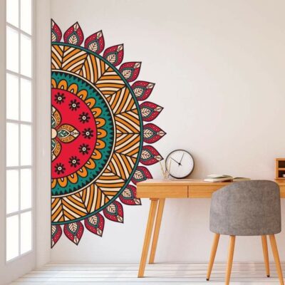 Mandala office wall painting design