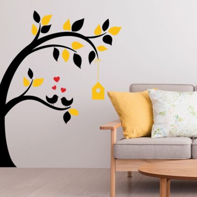 Tree of life office wall painting design